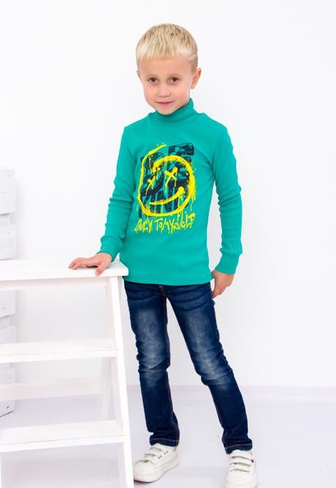 Водолазка для мальчика с накатом Носи свое 92 см Морская волна (6068-019-33-2-v0)