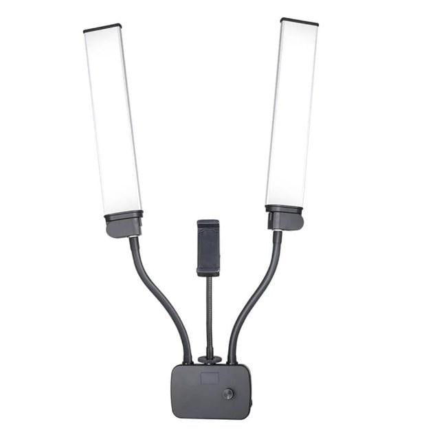 Лампа для селфі Ring Light Multimedia X AL-45X прямокутна (016006) Лампа для селфі Ring Light Multimedia X AL-45X прямокутна (016006)