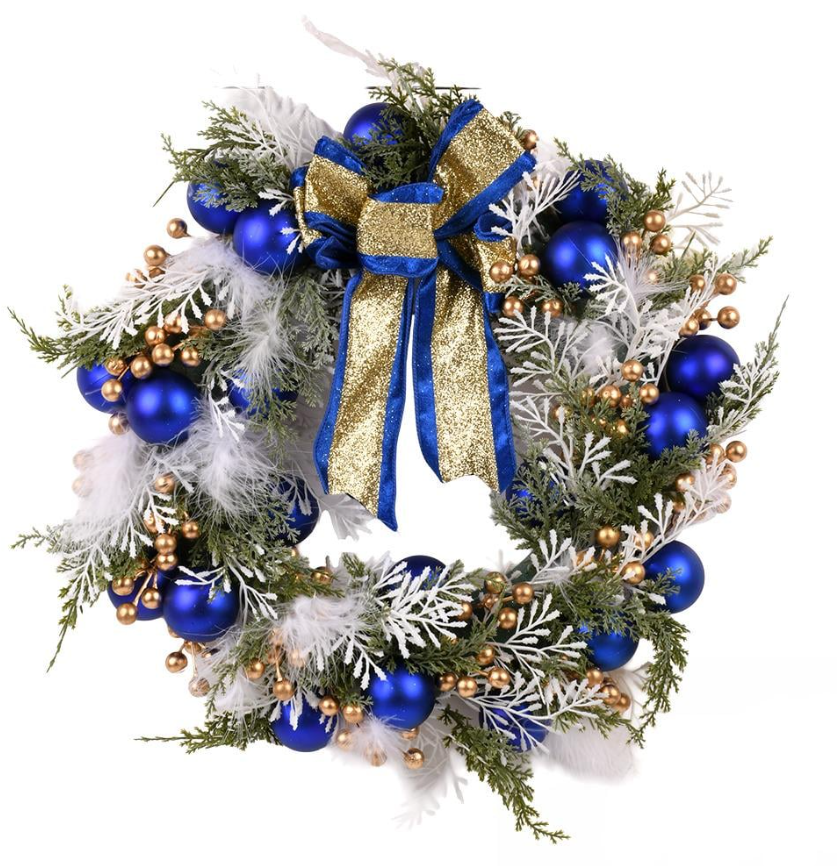 Декор рождественский Венок 40 см (R33923) Декор рождественский Венок 40 см (R33923)