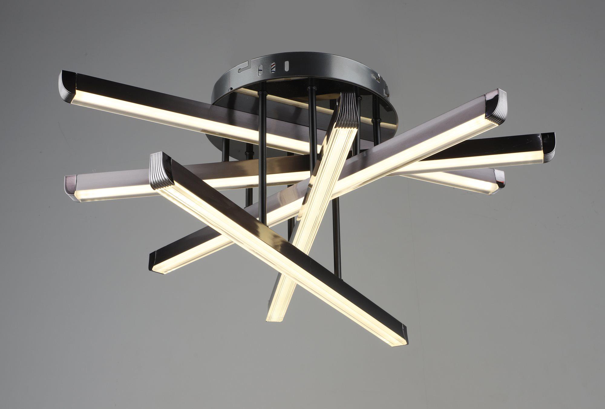 Люстра світлодіодна акрилова Sirius B YH997/5 Gray (000040533)