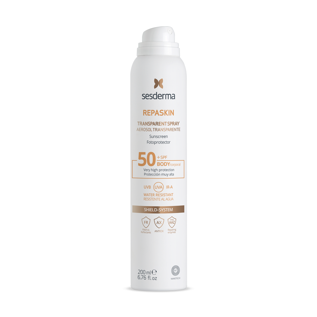 Сонцезахисний спрей для тіла Sesderma Repaskin Transparent Spray SPF 50 200 мл (1855614821) - фото 1