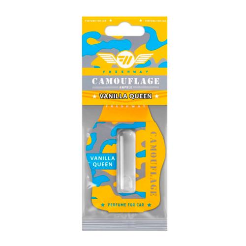 Освежитель воздуха жидкий Fresh Way Camouflage Ampule Vanilla Queen 4,5мл (00000051125)