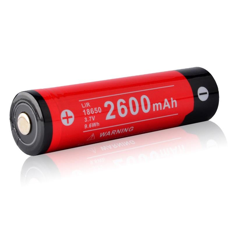 Аккумулятор Klarus 18650BAT-26 2600 mAh Black (18650BAT-26)