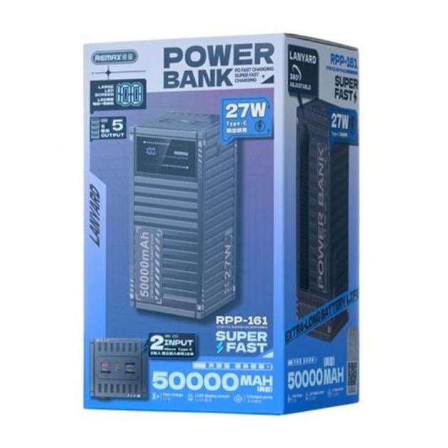 Повербанк Remax зі швидкою зарядкою 22,5 W/50000 mAh - фото 3 Повербанк Remax зі швидкою зарядкою 22,5 W/50000 mAh - фото 3