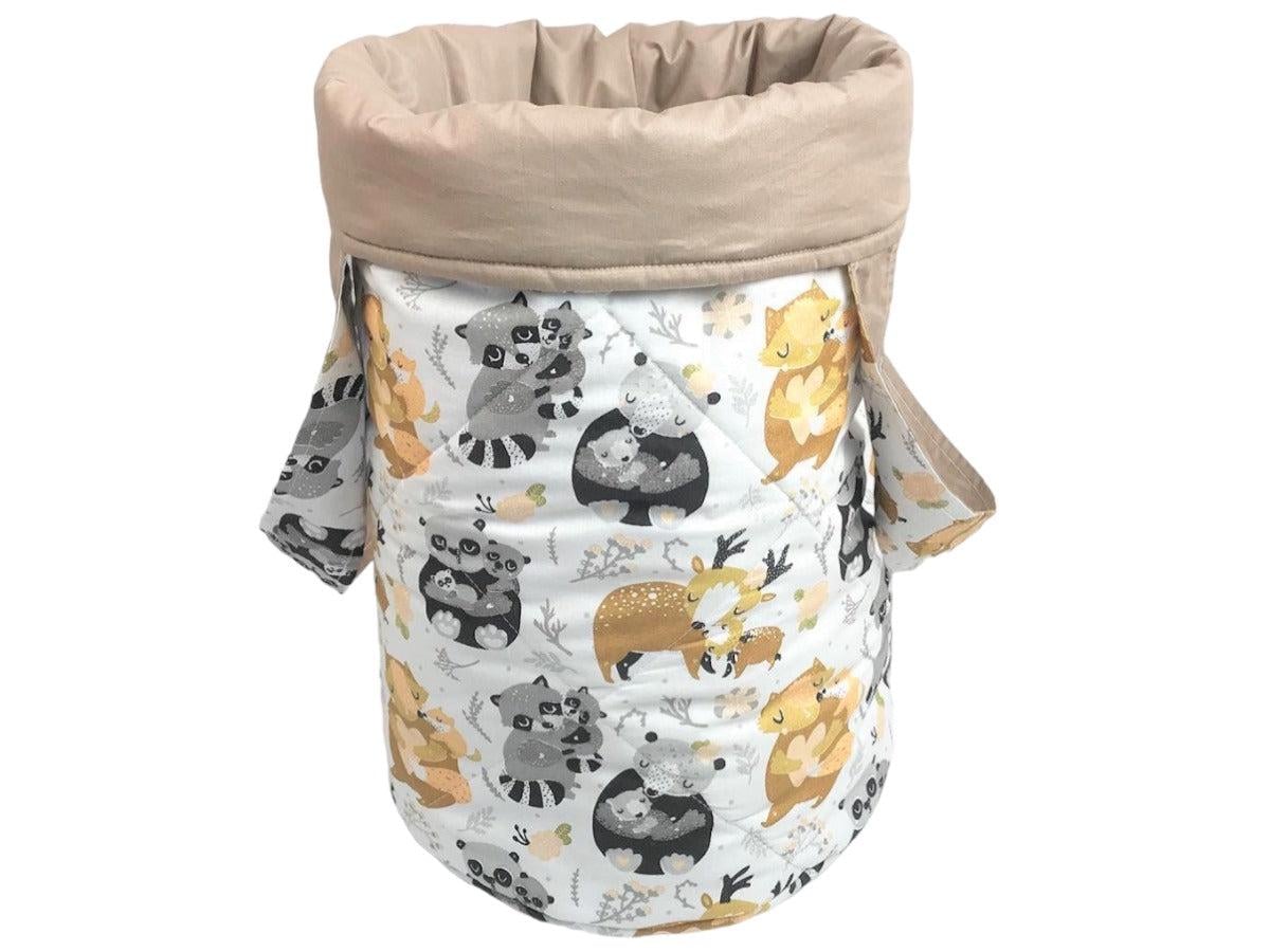Корзина для игрушек Панды олени