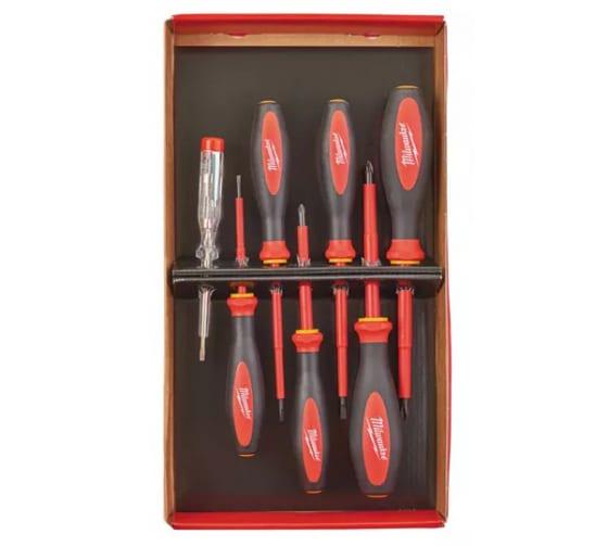 Набор отверток VDE №2 7 шт. Milwaukee 4932464067 - фото 2 Набор отверток VDE №2 7 шт. Milwaukee 4932464067 - фото 2