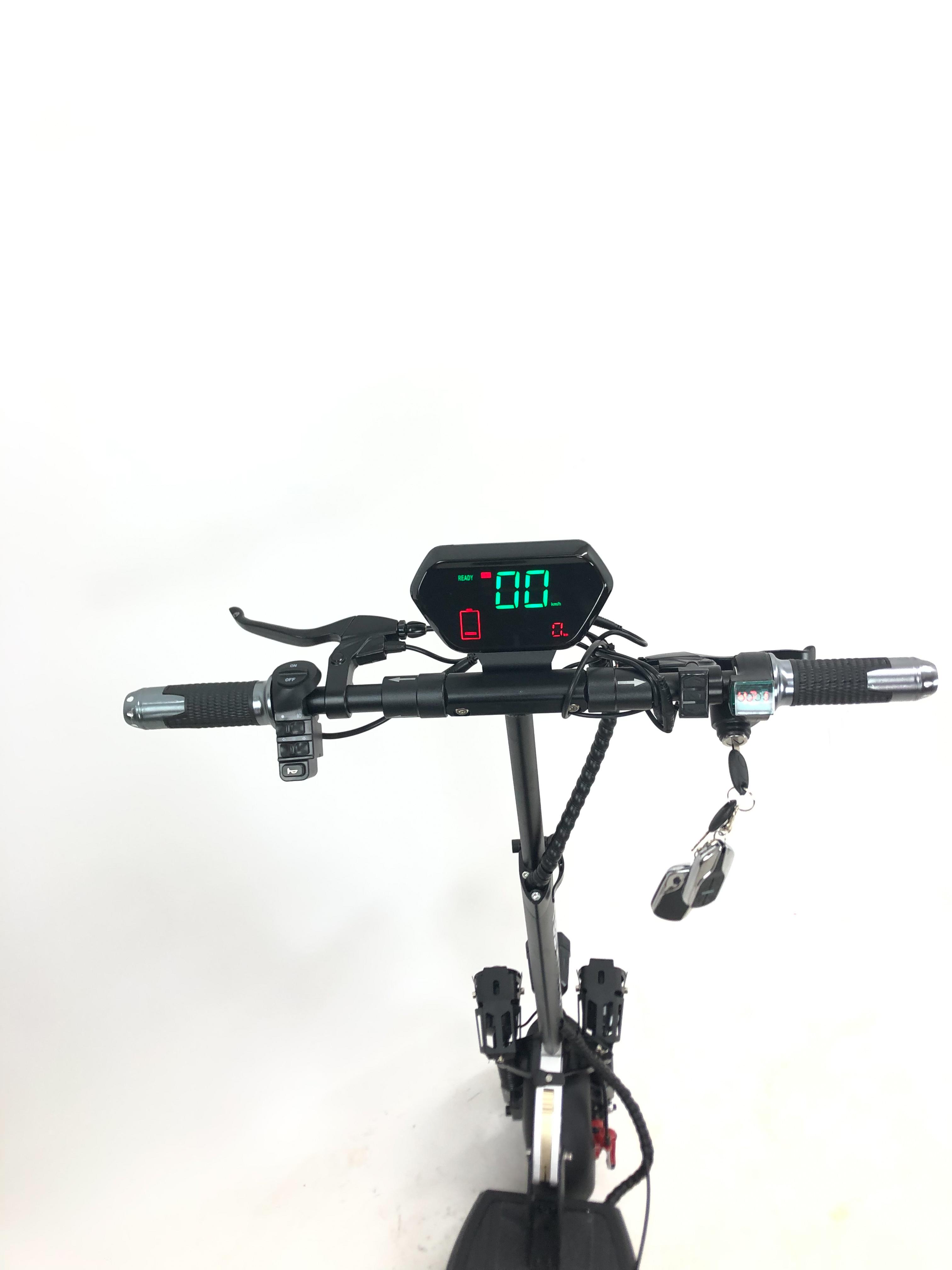 Електросамокат TESLA 10000 NEW 1000W 48V 21Ah Чорний - фото 8 Електросамокат TESLA 10000 NEW 1000W 48V 21Ah Чорний - фото 8