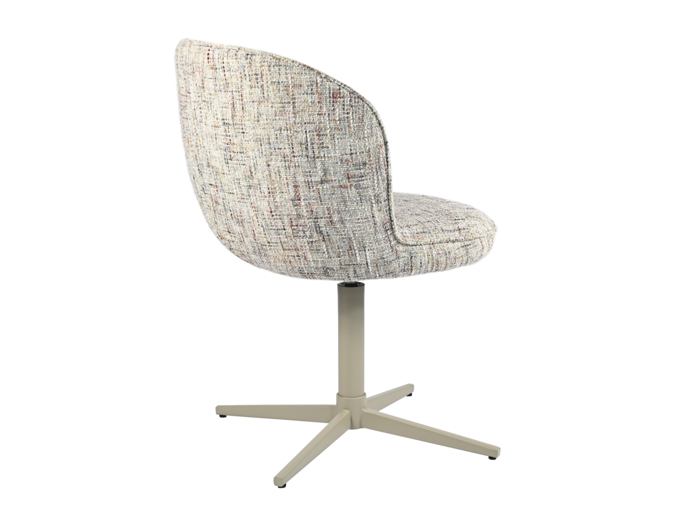 Стілець поворотний Vetro Карамельний/Капучино (R-175) - фото 3 Стілець поворотний Vetro Карамельний/Капучино (R-175) - фото 3