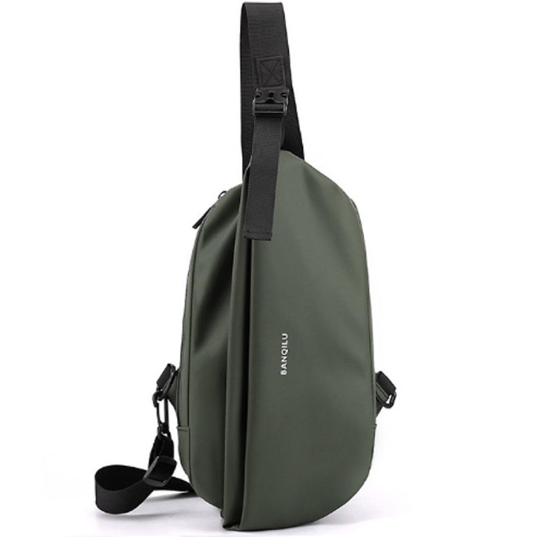 Мужская сумка через плечо Royal Bag AT05-T-413KH Хаки (7949)