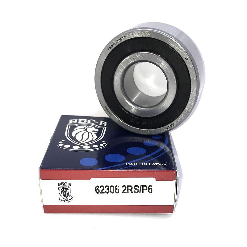 Подшипник BBC-R 62306 2RS/P6 30х72х27 мм (6-180606)