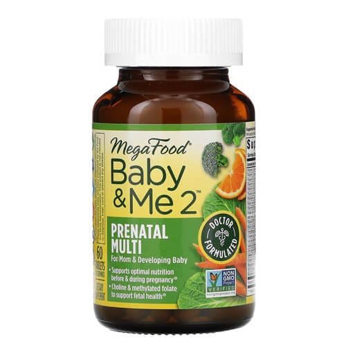 Витамины для беременных MegaFood Baby&Me 2 60 табл. (MGF-10314)