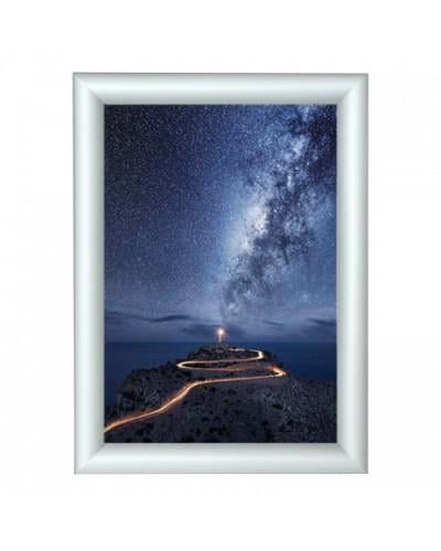 Рамка из алюминиевого профиля с клик-системой для плаката В1 формата 707х1000 мм (2471160114) - фото 2 Рамка из алюминиевого профиля с клик-системой для плаката В1 формата 707х1000 мм (2471160114) - фото 2