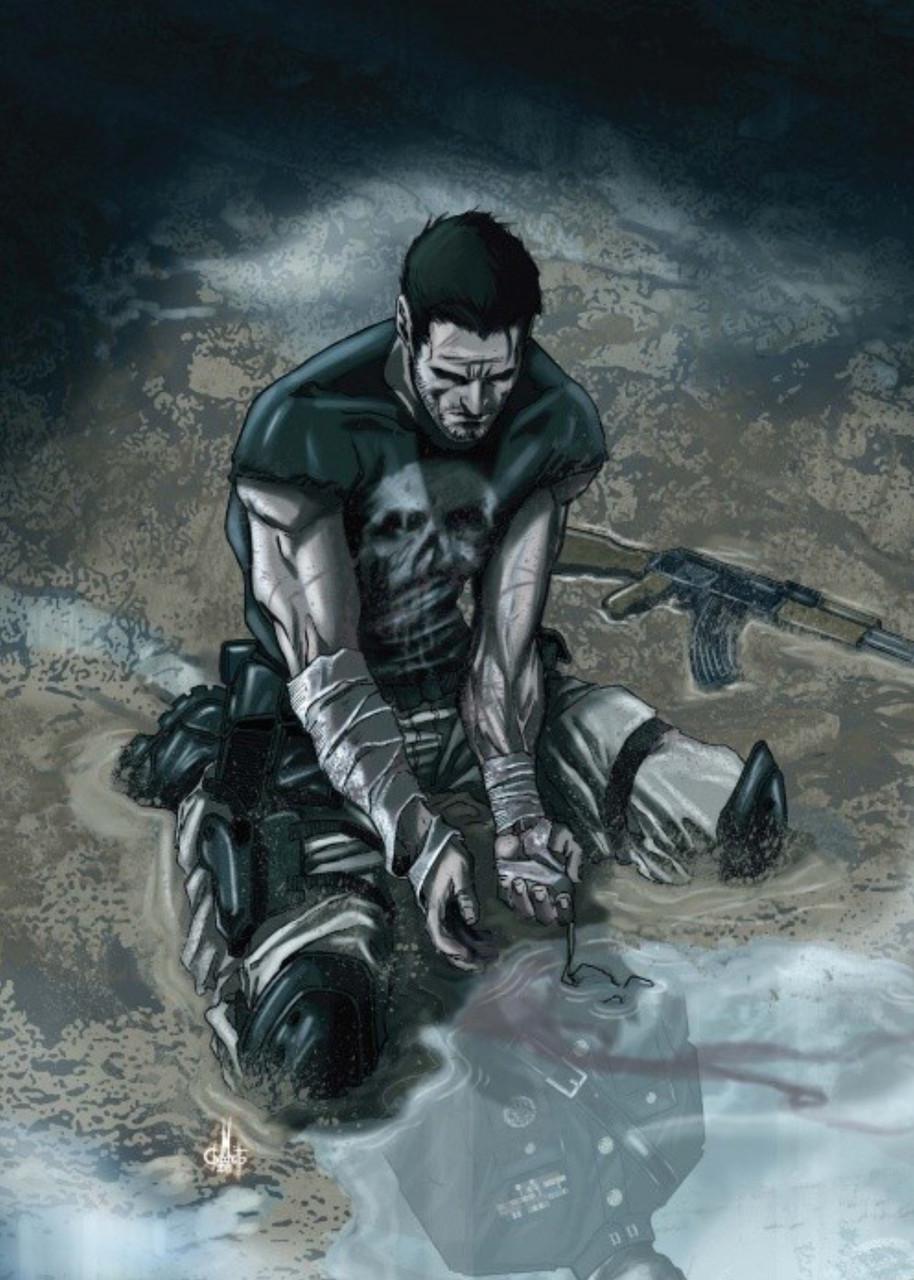 Картина GeekLand Каратель фан (PS.09.031)