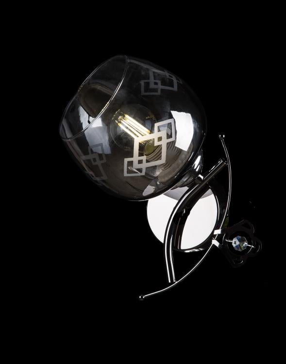 Бра с плафонами Ray B27045/1W ZBK+SMK (IR005047)