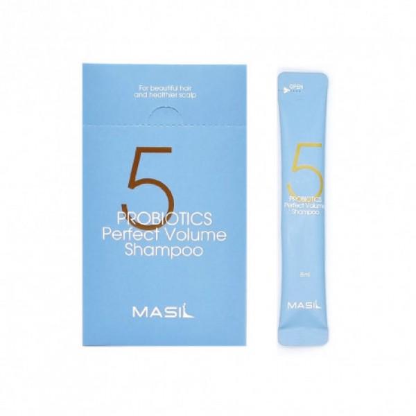 Шампунь для об'єму волосся з пробіотиками Masil 5 Probiotics Perfect Volume Shampoo 8 мл - фото 2