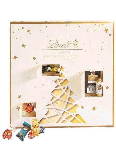 Адвент календарь LINDT Advents-Uberraschunger White с шоколадными сюрпризами 196 г (2807799058)