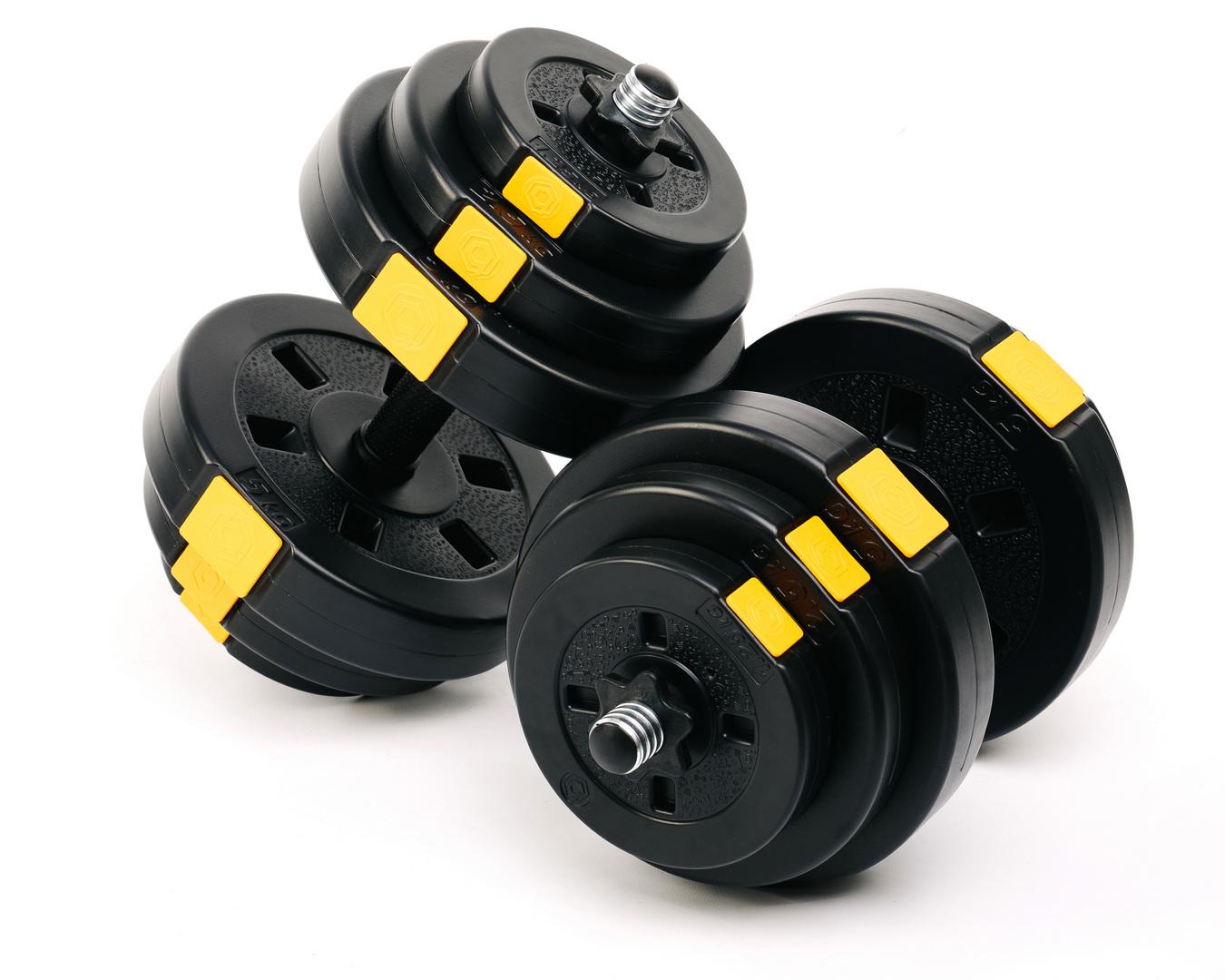 Гантелі розбірні Besport PowerPro 2х18,5 кг (5104) - фото 2