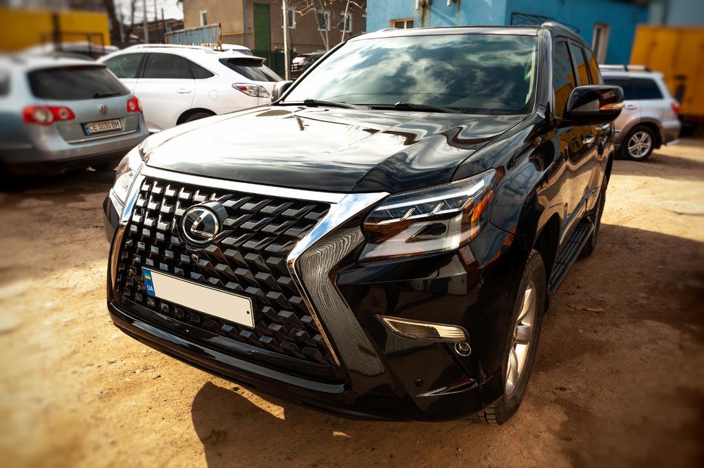 Комплект рестайлинга 2010-2013 на 2021 год 1234 Upgrade для Lexus GX460 разные материалы Под покраску