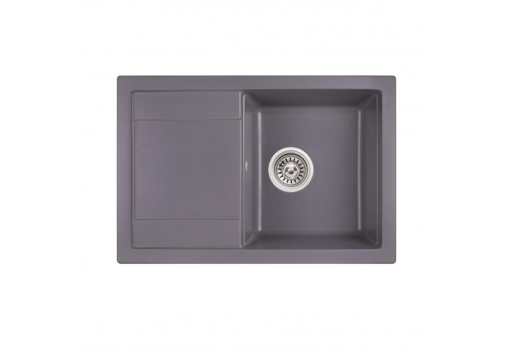 Кухонна мийка Q-tap CS 7449 Grey (QT7449GRE471)