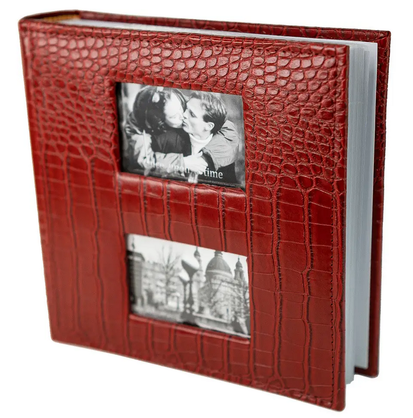 Альбом для фотографій Croco 10х15 см на 200 фото Red (2301447781)