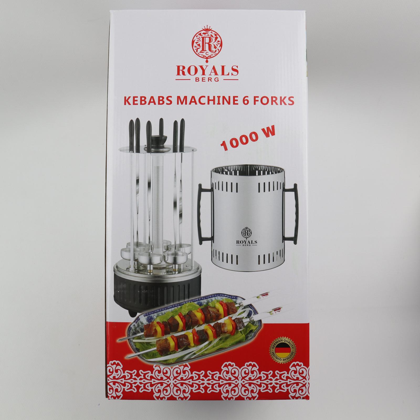 Электрошашлычница вертикальная на 6 шампуров (4123413) - фото 6 Электрошашлычница вертикальная на 6 шампуров (4123413) - фото 6