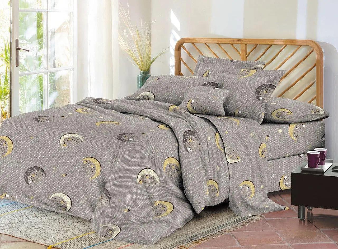 Комплект постельного белья Луна бязь евро 200x215 см наволочки 70x70 см (mc2029545)