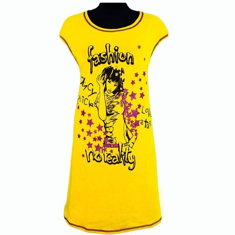 Туника женская летняя 186 р. 44/46 Желтый (1773558475)