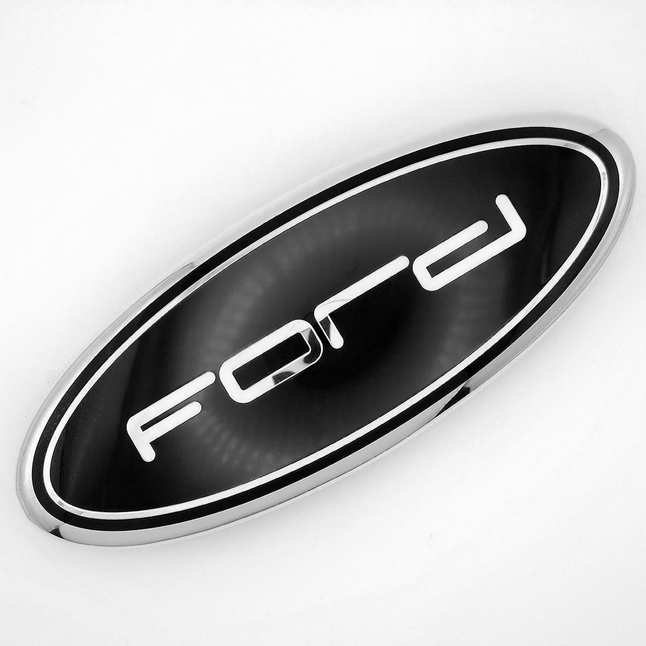 Эмблема Ford new style 225х88 мм Хром/Черный (2798190168)