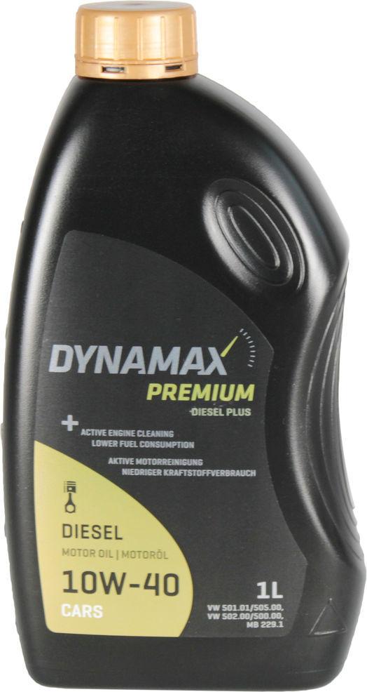 Моторне мастило Dynamax Diesel Plus 500074 дизель 10W-40 1 л (1400968)