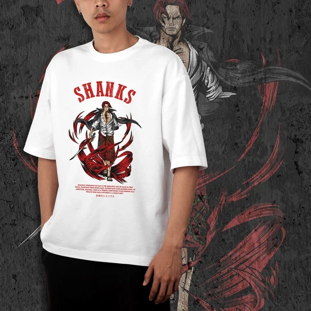 Футболка чоловіча з принтом Ван Піс Redhead Shanks р. 48 (Anime0265)