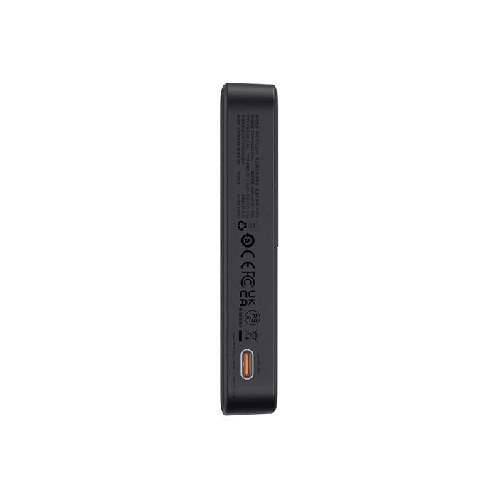 Повербанк BASEUS Magnetic MagPro 5000mAh 20W з бездротовою зарядкою Qi 15W Black (P10064101123-00) - фото 7