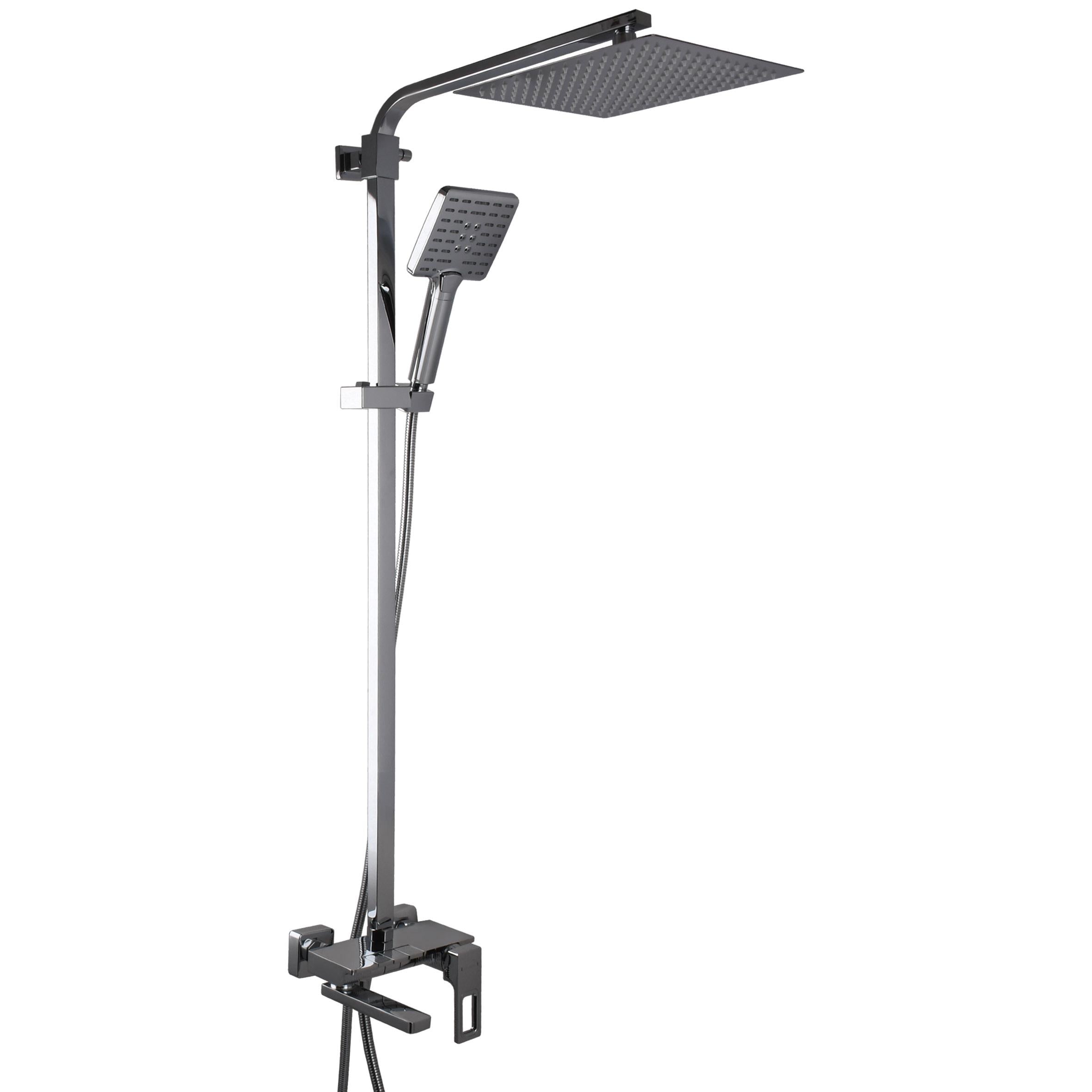 Душевая система Globus Lux PIANO GLPN-0077 смеситель с поворотным изливом (000031791)