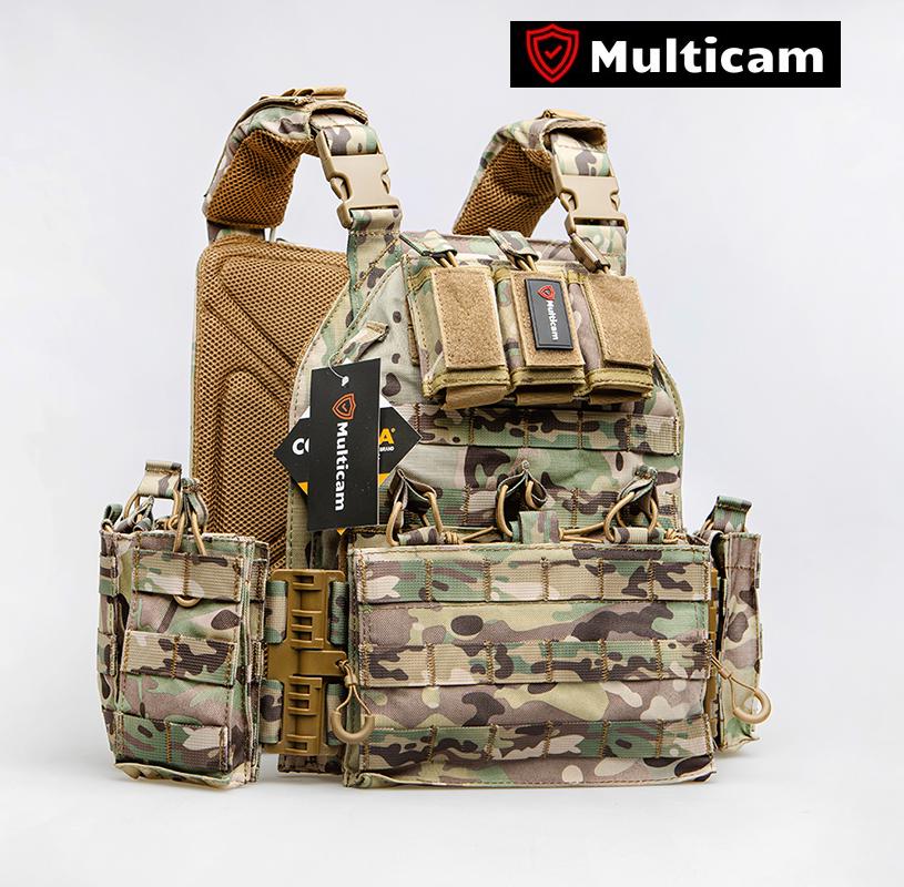 Плитоноска быстросъемная Multicam X350 360 MOLLE Cordura 1000D - фото 4