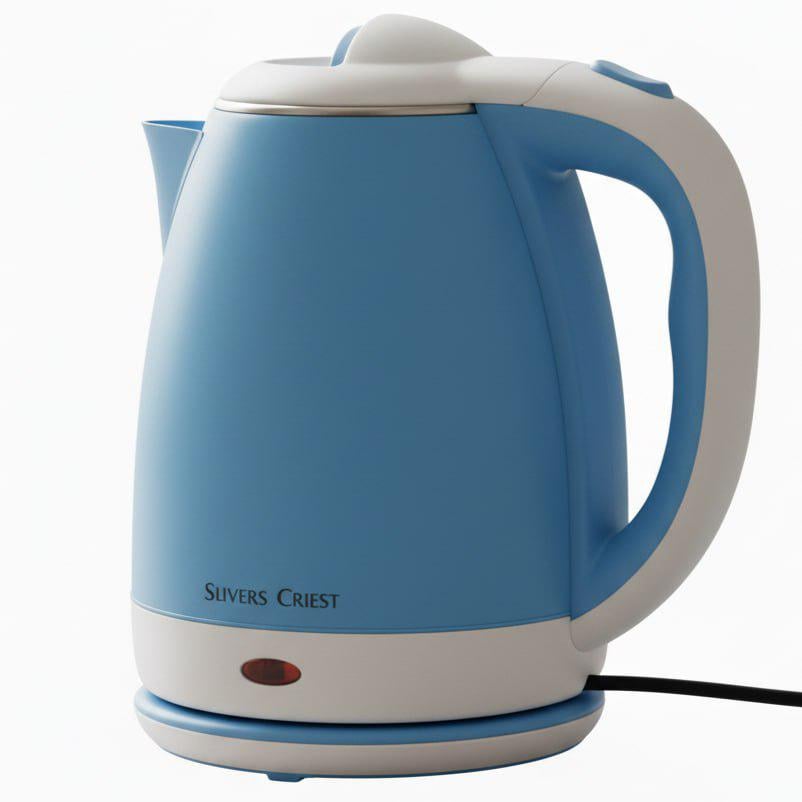 Чайник Slivers Criest SC-820 електричний 1500 Вт 2 л Блакитний (2104618752)