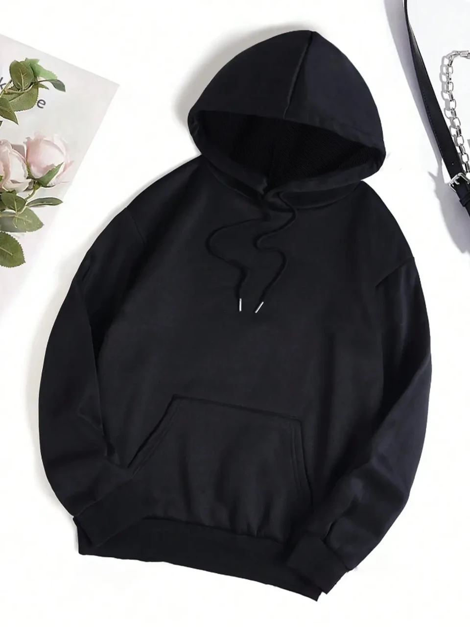 Худі жіноче з принтом Pin-000-2750 XXXL Чорний (2700322481) - фото 2 Худі жіноче з принтом Pin-000-2750 XXXL Чорний (2700322481) - фото 2