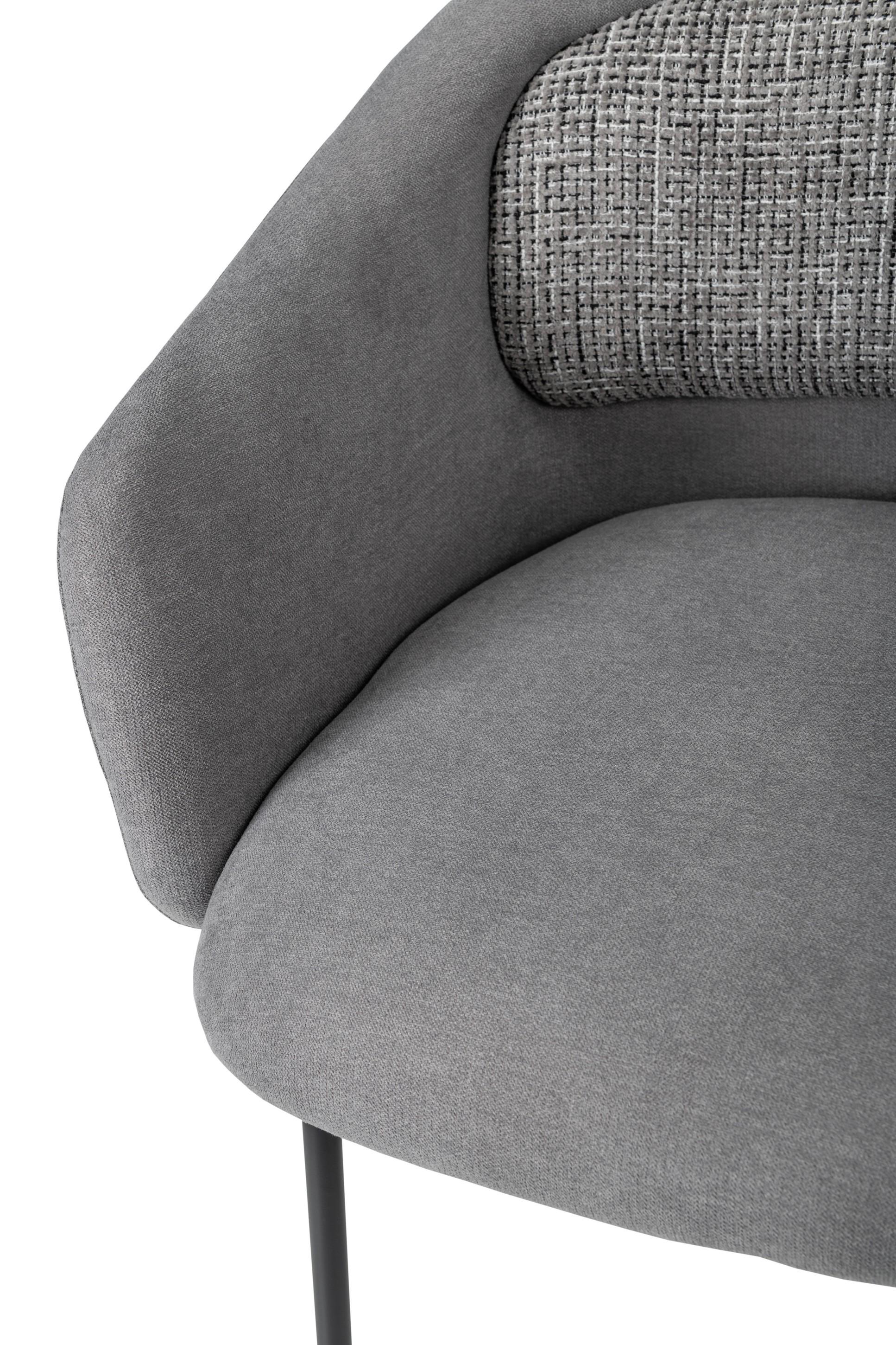 Стілець обідній Vetro Mebel Туман сірий/Чорний (M-242) - фото 6 Стілець обідній Vetro Mebel Туман сірий/Чорний (M-242) - фото 6