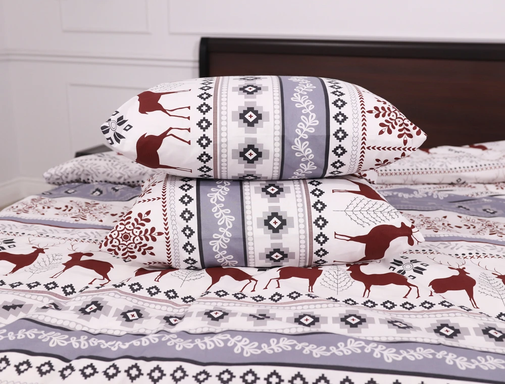 Комплект постельного белья ТМ Черешенька из бязи Gold полуторный 150х220 cм (1516321) - фото 4 Комплект постельного белья ТМ Черешенька из бязи Gold полуторный 150х220 cм (1516321) - фото 4