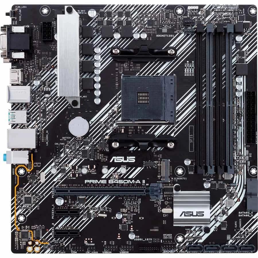 Материнська плата Asus Prime B450M-A II AM4/MicroATX/4хDDR4 DIMM (11401430)