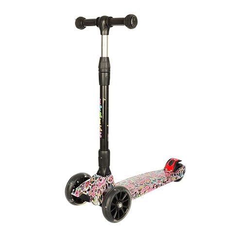 Самокат детский Scooter Smart Itrike Flowers (2T1070)