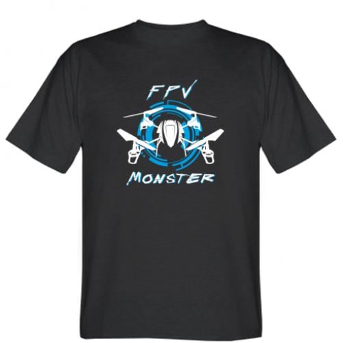 Футболка мужская FPV Monster XL Черный (16600722-2-198159-XL)