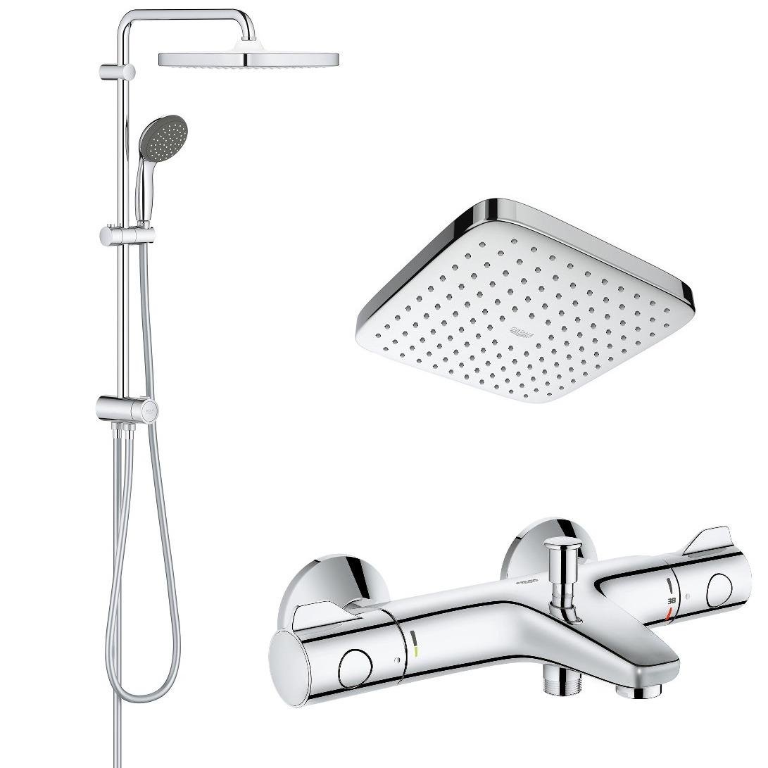 Душевая система с термостатом Grohe Vitalio Start UA202904TR Хром (160835) Душевая система с термостатом Grohe Vitalio Start UA202904TR Хром (160835)