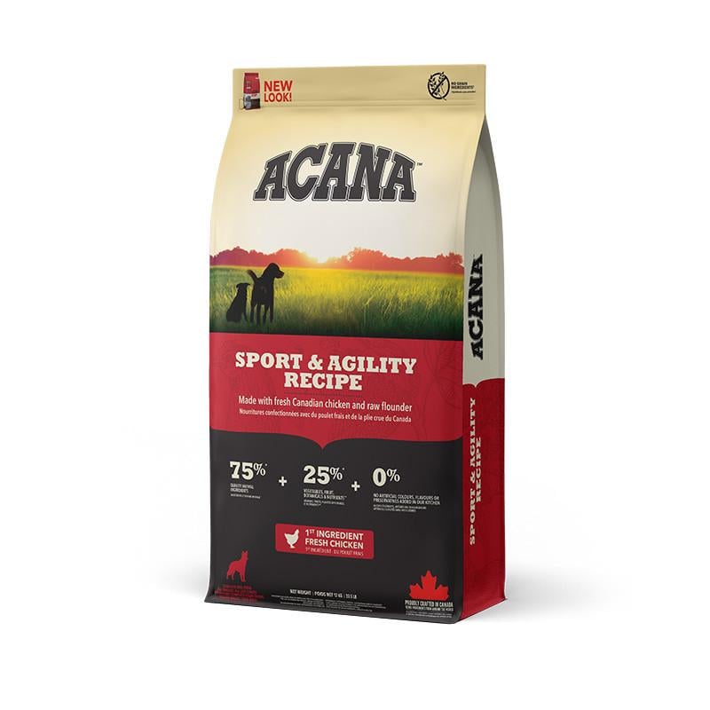 Корм сухой Acana Sport&Agility Recipe для активных собак всех возрастов 17 кг