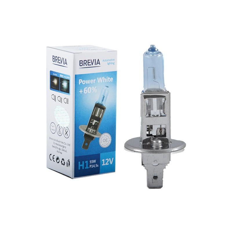 Лампа галогенная Brevia H1 Power +60% (12010PWC)