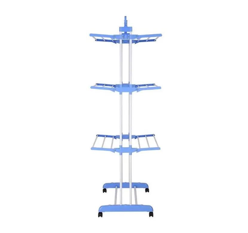 Сушарка для білизни Garment rack with wheels складна (10048805) - фото 1