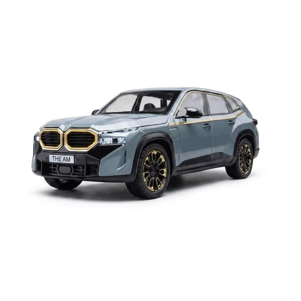 Игрушечная машинка BMW XM 1:24 со световыми и звуковыми эффектами инерционная Синий (C02206) Игрушечная машинка BMW XM 1:24 со световыми и звуковыми эффектами инерционная Синий (C02206)