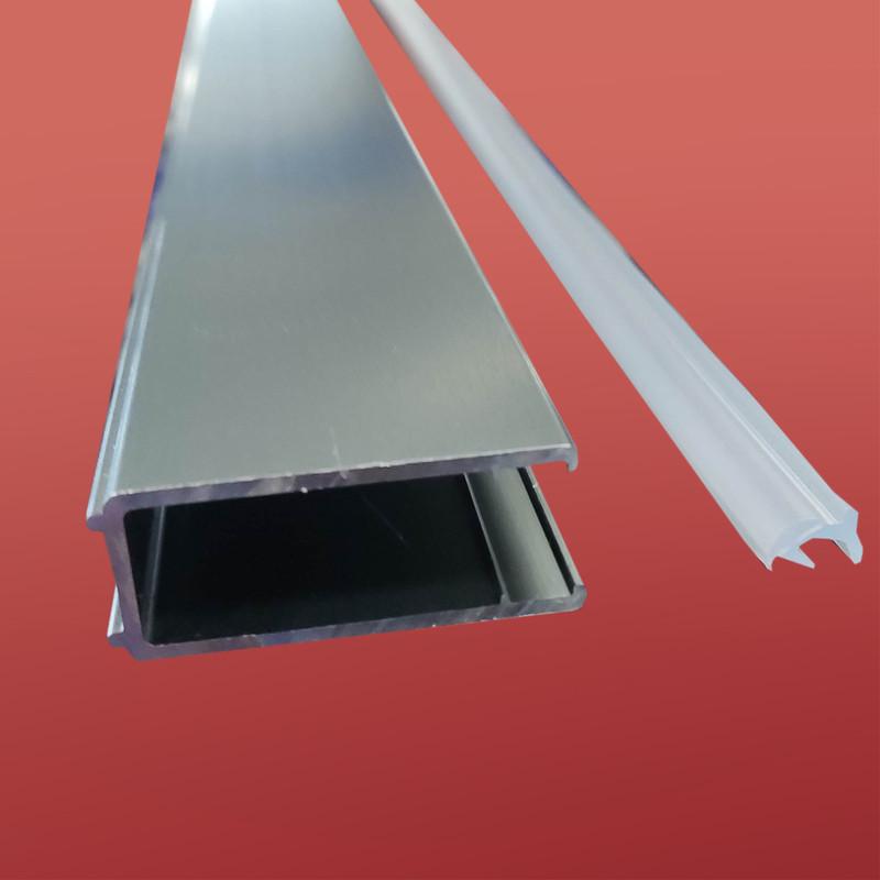 Душевая дверь в нишу KOER SR SD01-120x200-TR-07 прозрачное стекло Easy Clean 8 мм Графитовый (KR5378) - фото 6