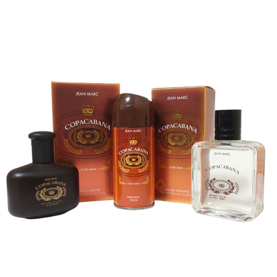 Набор для мужчин Copacabana Jean Marc Туалетная вода 100 мл/Дезодорант 150 мл/Лосьон 100 мл