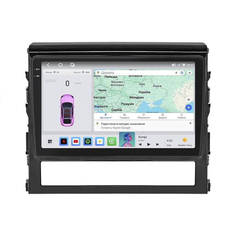 Автомагнитола штатная Lesko для Toyota Land Cruiser 200 Series Рестайлинг 2 2015-2021 4/64 QLED CarPlay GPS Prime 9" (22391983) Автомагнитола штатная Lesko для Toyota Land Cruiser 200 Series Рестайлинг 2 2015-2021 4/64 QLED CarPlay GPS Prime 9" (22391983)