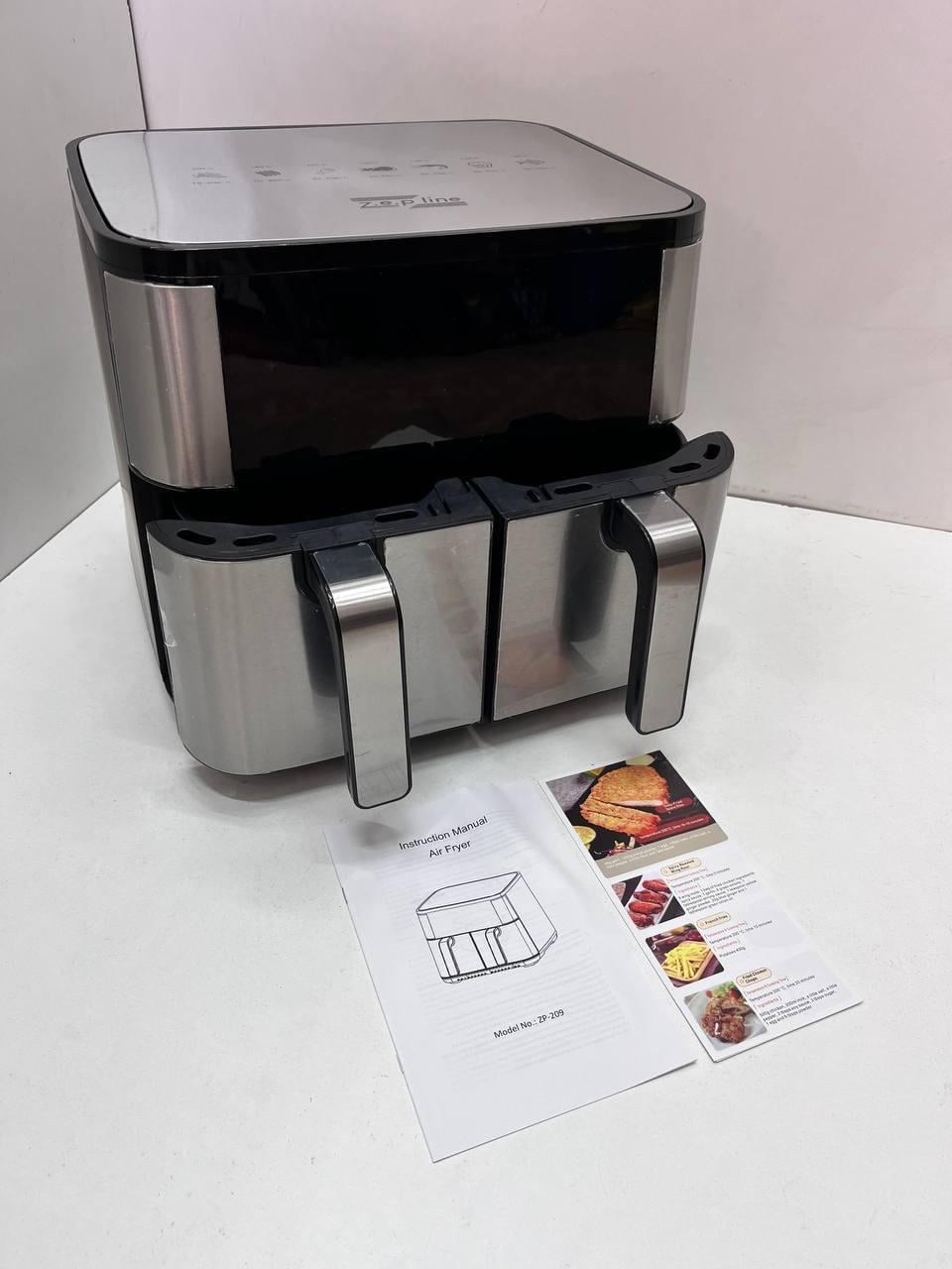 Мультипечь-аэрофритюрница Zepline ZP-209 4000 Вт 12 л Мультипечь-аэрофритюрница Zepline ZP-209 4000 Вт 12 л