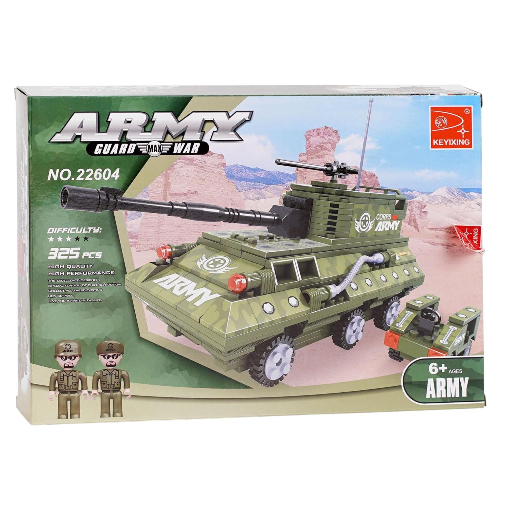 Конструктор Ausini Army Танк Hakki 22604 325 деталей 2 фігурки (29439011) Конструктор Ausini Army Танк Hakki 22604 325 деталей 2 фігурки (29439011)